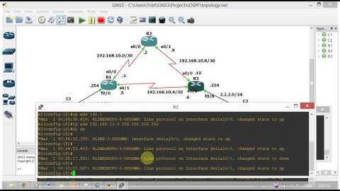 Huong dan dinh tuyen OSPF tren GNS3