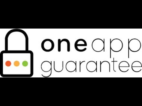 Logging in to OneApp Guarantee