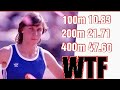 Marita Koch 400m 47.60. [400M WORLD RECORD HOLDER]