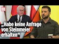 Steinmeier-Ausladung: Debatte um Selenskyjs Absage | Ukraine-Krieg