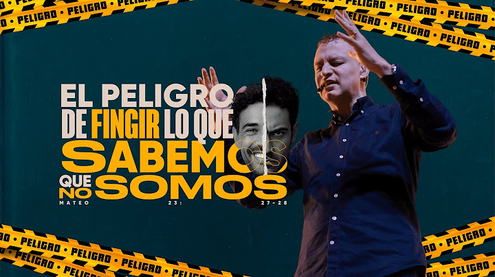 El peligro de fingir lo que sabemos que no somos | Pastor Andrés Arango | La  Central