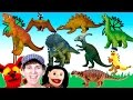 What Do You See? Song | Dinosaurs | Learn English Kids