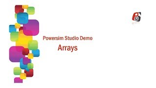 Powersim Demo: Arrays