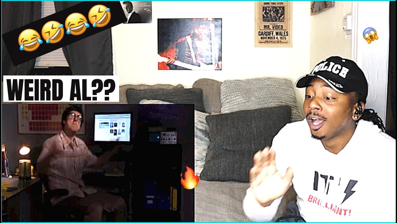 NO COMMENT LOL | "Weird Al" Yankovic - White & Nerdy (Official Music Video) (REACTION!!)