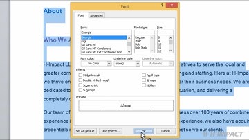 Word 2010 Macro Applies Font And Line Spacing