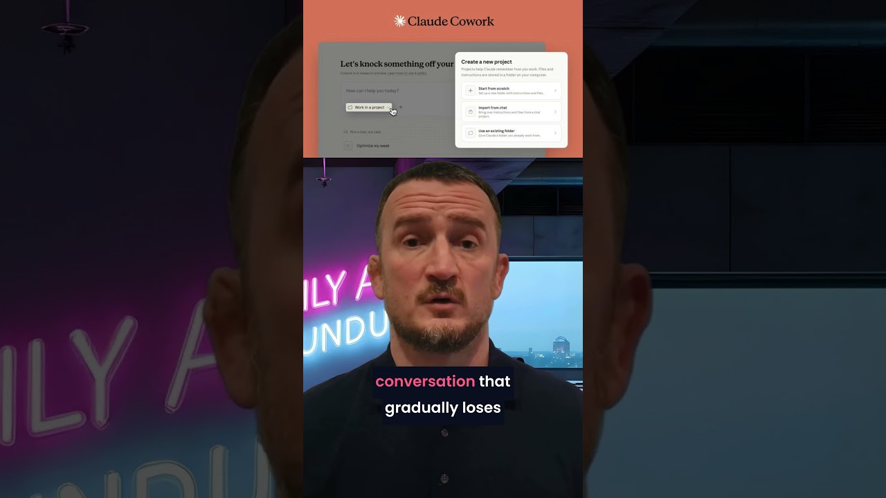 Anthropic Adds Projects To Claude Cowork - Time To Get Organized!