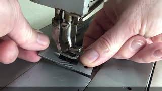 Adler 67 GK 373 Hook Timing (Kőrforgó beállítás)