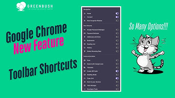 New Google Chrome Feature - Toolbar Shortcuts