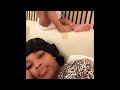 “Kensly’s New Trick to Wake Up Qui 😂🐶 (Too Smart!)”#quiandken #baby 