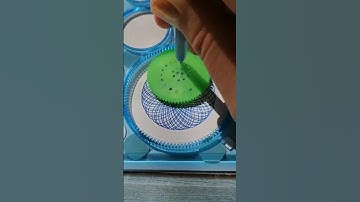 What does this pattern resemble??? Magic Ruler Small ruler, big wisdom #2024 #shorts #Spirograph 40