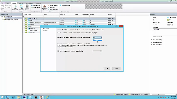 Connect with Control-M: Control-M 9 Client Distribution