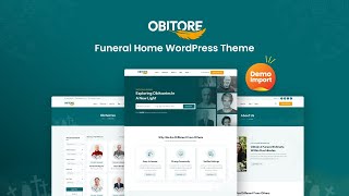Obitore– Funeral Home WordPress Theme [Demo Import]