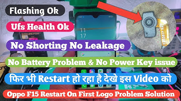 Oppo F15 Restart Problem Solution || Oppo Cph2001 Restart Problem Solution #OppoRestartProblem