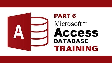 Microsoft Access Database Training - Database Management - Part 6