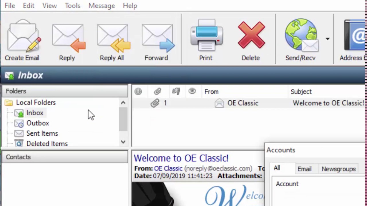 download outlook express 6 for windows 7