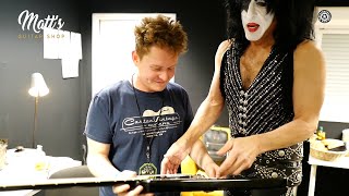 buying a guitar from kiss paul stanley !!!