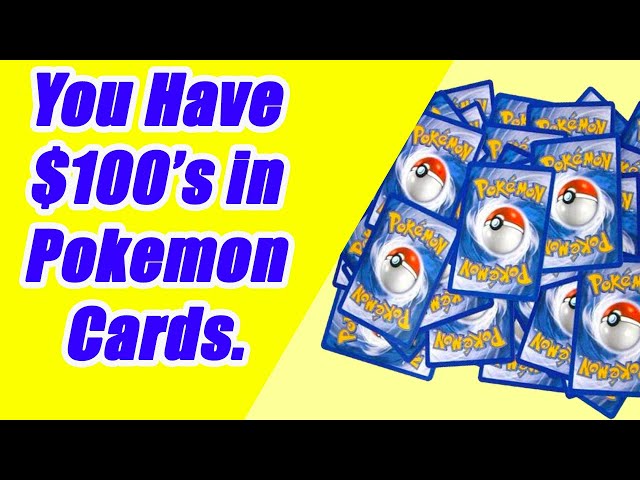 How To Make Money Selling Pokemon Cards In Bulk 
