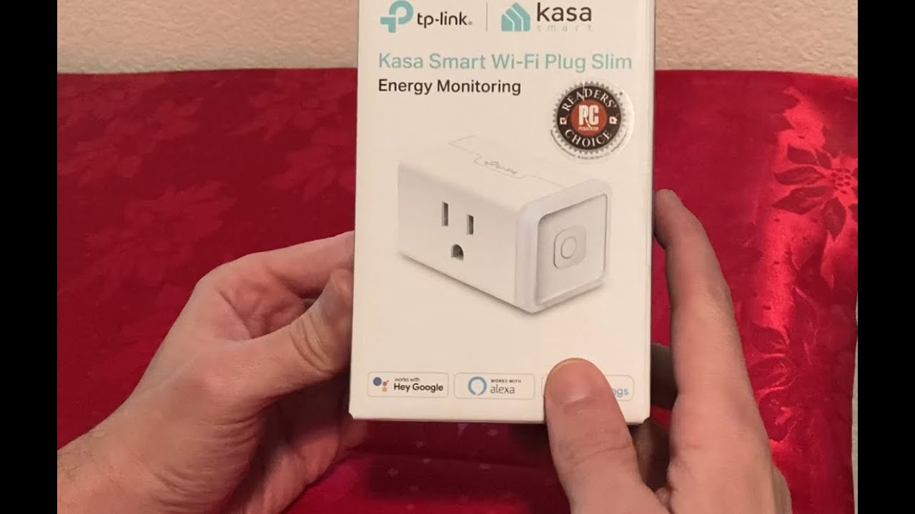 TP-Link Kasa Smart Wi-Fi Plug Slim With Energy Monitoring (KP125M