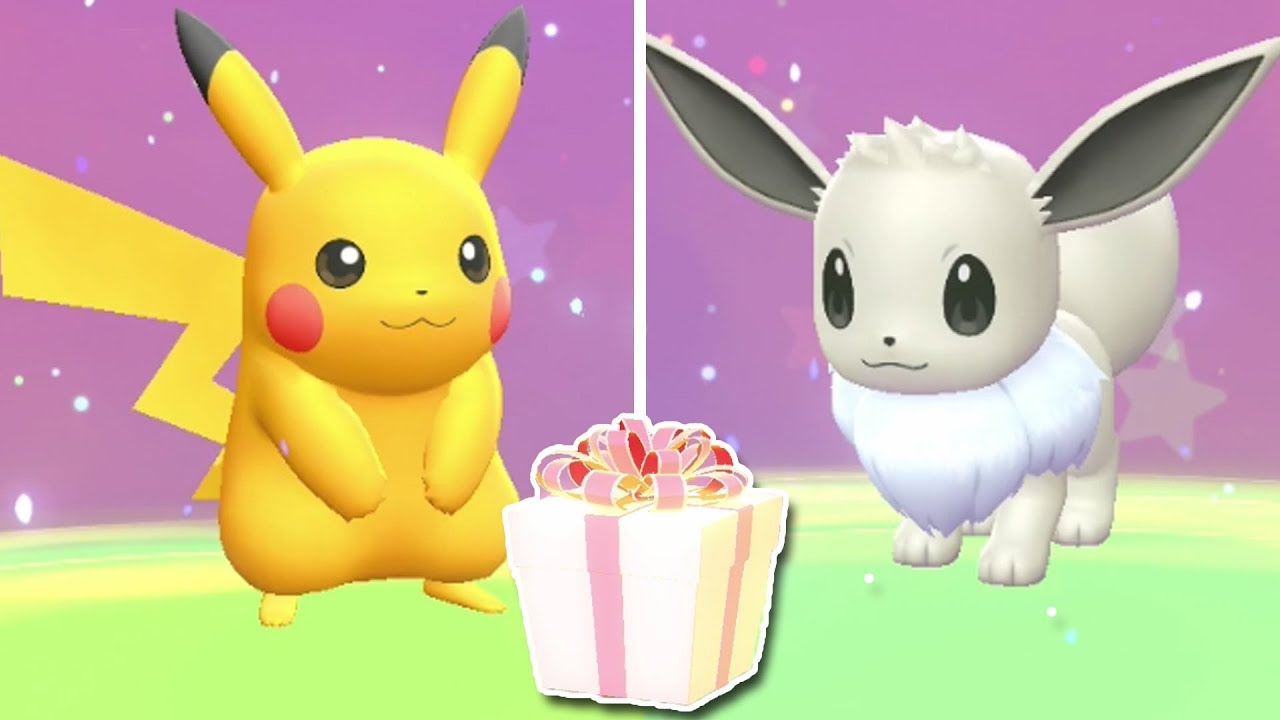 Free Shiny Pikachu Shiny Eevee With Target Qr Code Pokemon Let S Go Youtube