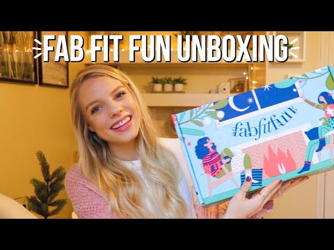 Fab Fit Fun Winter Box!! the best box!!