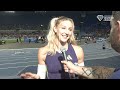 Molly Caudery Talks About Clearing 4.90m at Rome Diamond League Pole Vault [Interview]