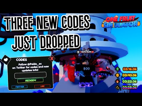 NEW* ALL WORKING LEOPARD UPDATE CODES FOR ONE FRUIT SIMULATOR