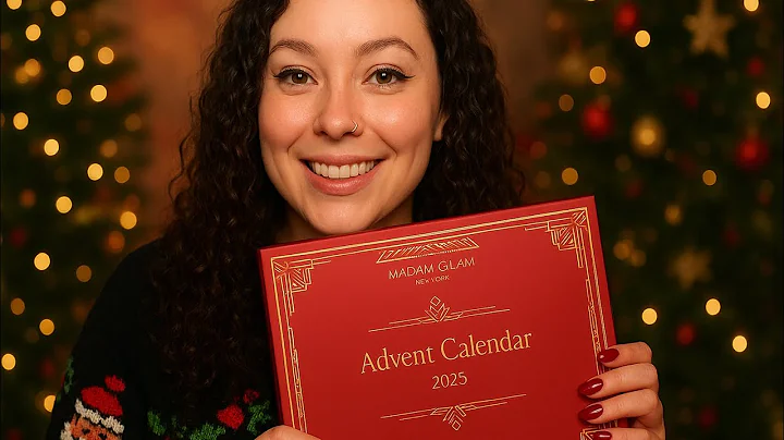 Madam Glam Limited Edition 2025 Advent Calendar 📅 Day 1 Unboxing #shorts #nails 
