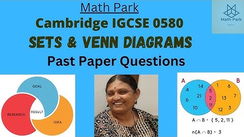 Sets & Venn Diagram Past Paper Questions| Cambridge IGCSE 0580