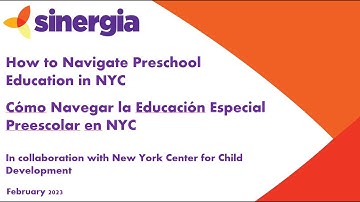 How to Navigate Preschool Special Education in NYC