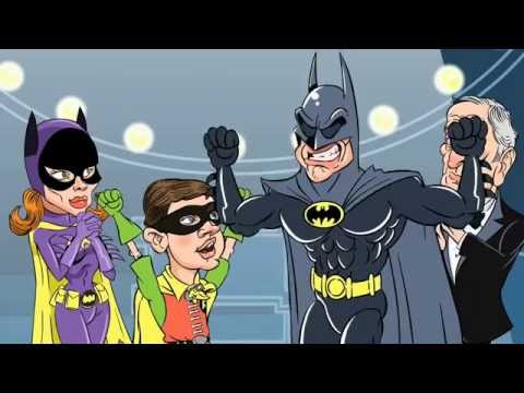 Duelo de Famílias do Batman - Paródia MAD