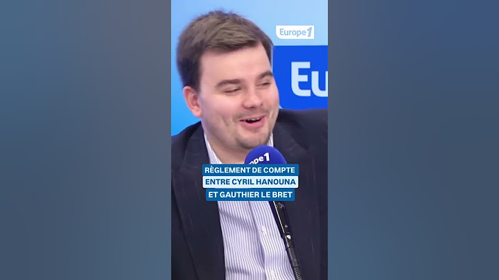 🥊😳  Réglement de compte entre Cyril Hanouna et Gauthier Le Bret #europe1 #hanouna #humour