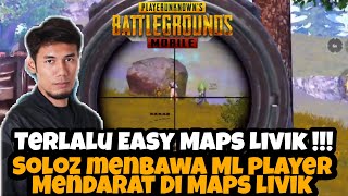 Soloz Menbawa ML Player Mendarat Di Maps Livik !!! Terlalu Easy Maps Livik !!!