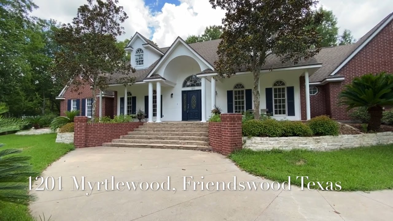 1201 Myrtlewood Dr., Friendswood Texas YouTube