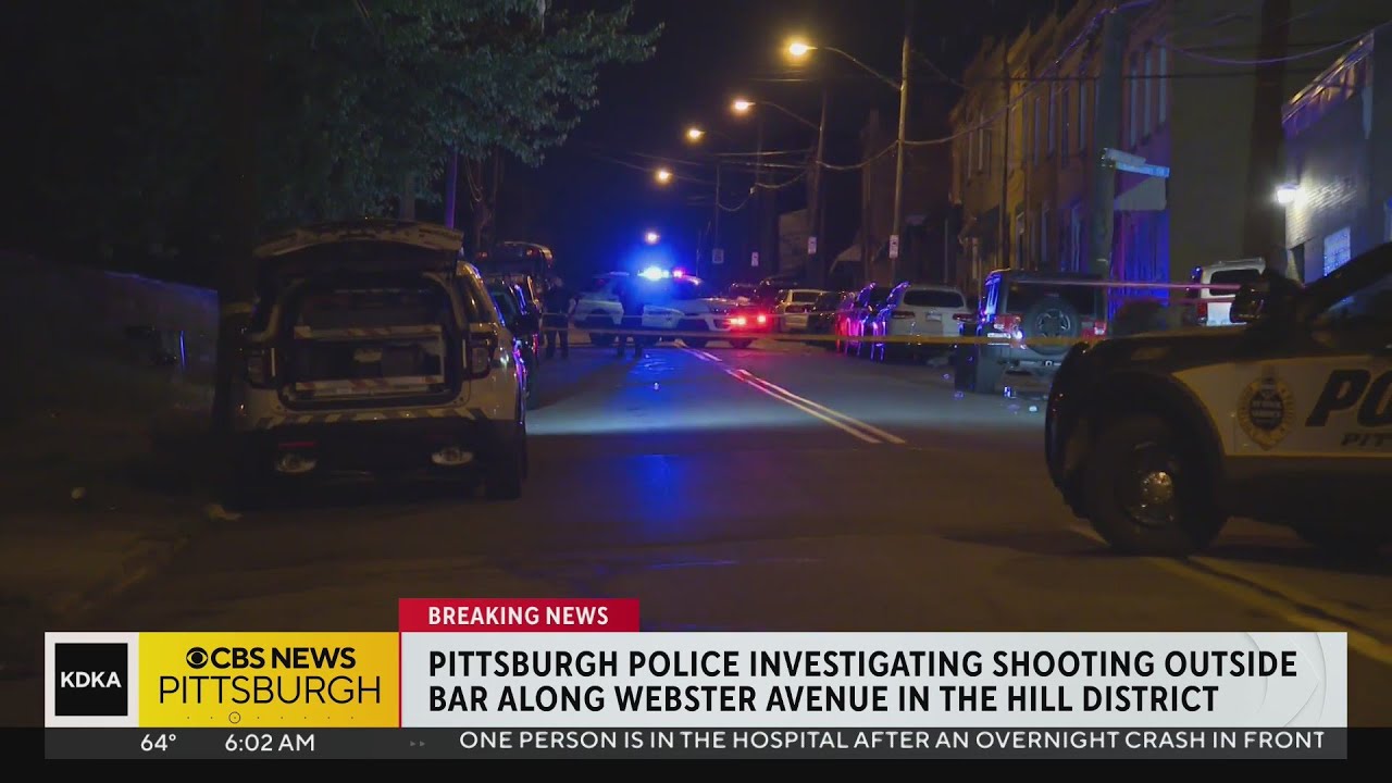 Pittsburgh police investigating Hill District shooting - YouTube