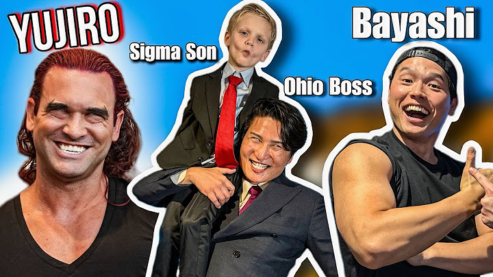 Yujiro, Sigma Son, Ohio Boss and Bayashi Skits