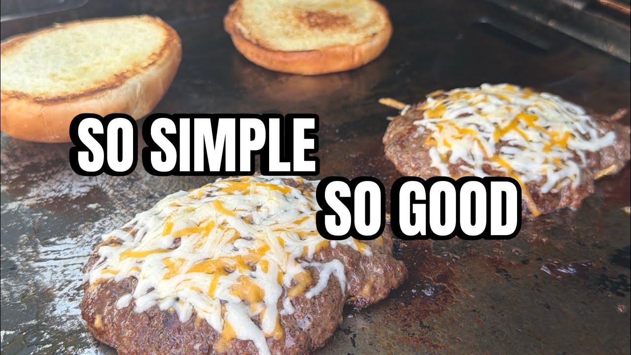 Simple SPG Smash Burgers on the Griddle — watch on YouTube