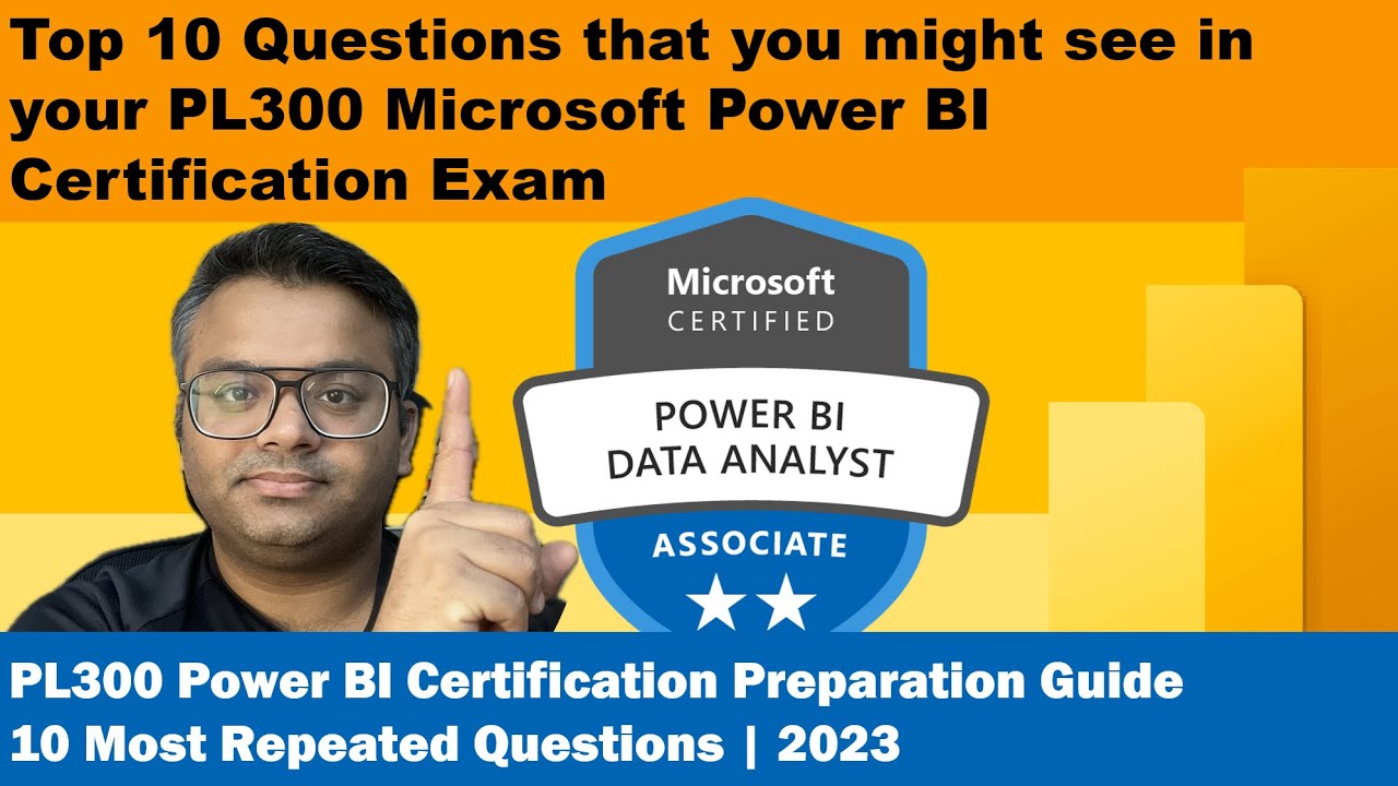 Top 10 Most Repeated Questions In Microsoft Power BI Certification Exam