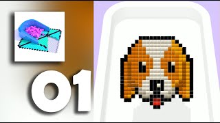 Play Level 1-20 Gameplay | Fill In 3D | #1 screenshot 2