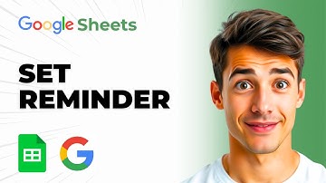 Herinneringen instellen in Google Spreadsheets (de gemakkelijkste manier) (gids 2025)