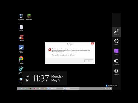 FIX Conduit BackgroundContainer.dll Run Error