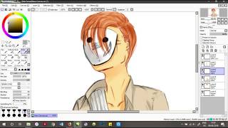 MASK OC (speedpaint) [Paint Tool Sai]