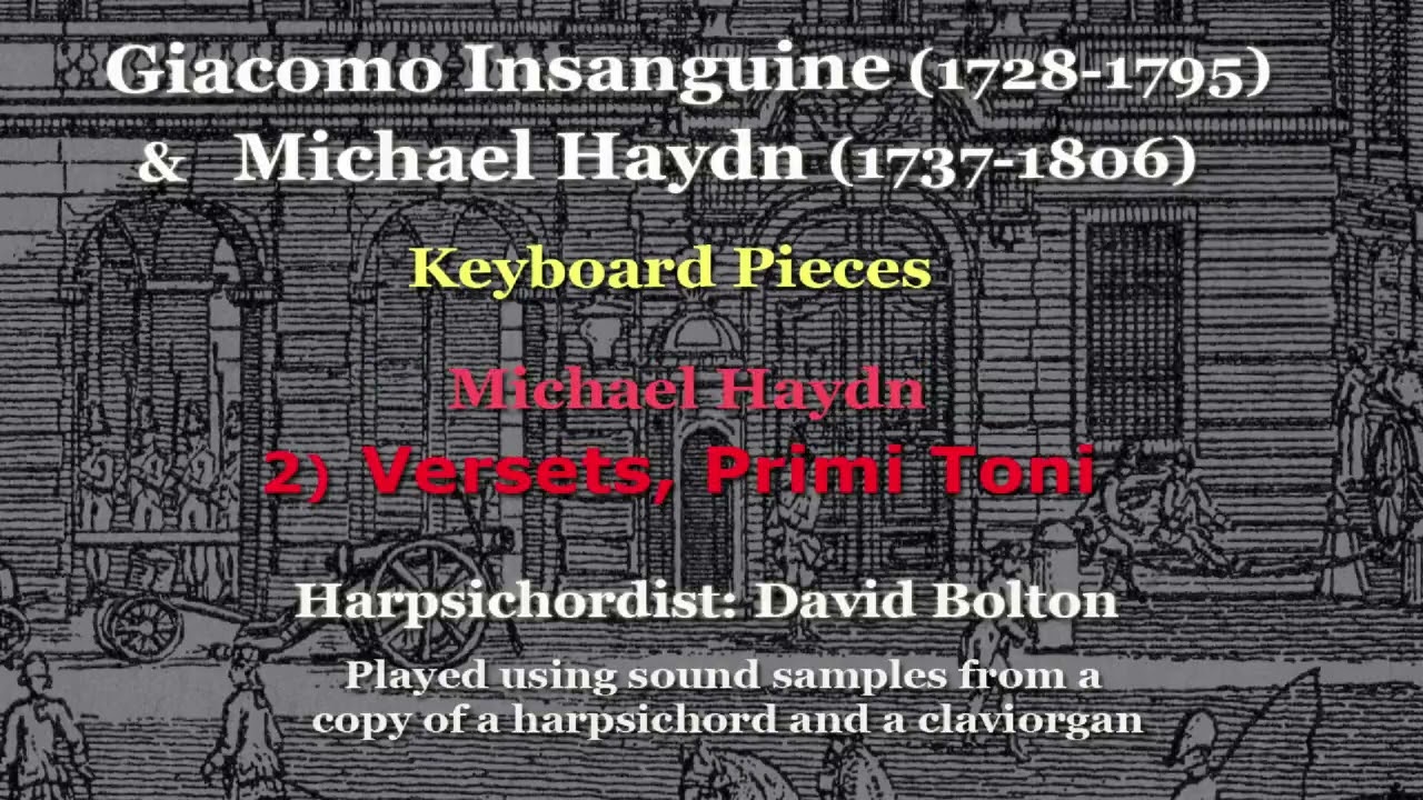 Giacomo Insanguine & Michael Haydn: Keyboard Pieces