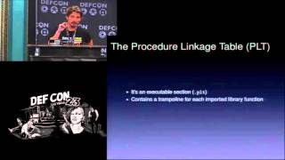 DEF CON 23 - Di Federico and Shoshitaishvili - Dark Side of the ELF