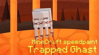 TRAPPED GHAST | MineCraft Speedpaint