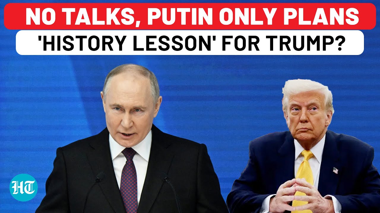 No Negotiations, Putin Only Planning To Give Trump 'History Lesson' On 'Fake State' Ukraine?| Alaska