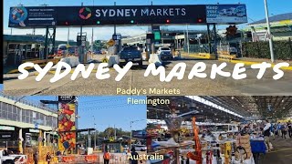 [4K] Paddy's Markets Flemington - Sydney Markets, Australia.