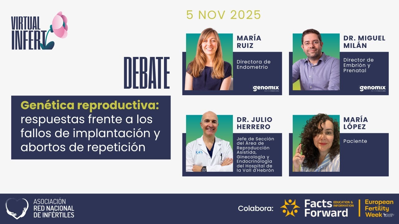 Genética reproductiva: respuestas frente a los fallos de implantación y abortos de repetición.