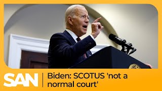 Biden: SCOTUS ‘not a normal court,’ proposes affirmative action alternative