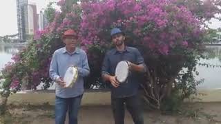 Mestres da embolada condor da Paraíba e bigode da Serra repentistas bons de rima