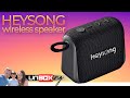 Heysong bluetooth speaker unboxing with family pop tv